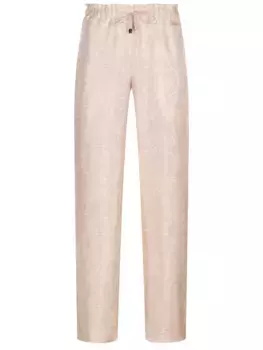 Брюки шелковые