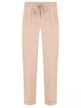 Брюки шелковые