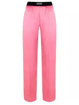 Брюки шелковые