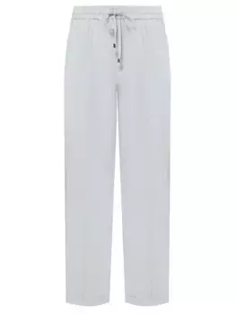 Брюки шелковые