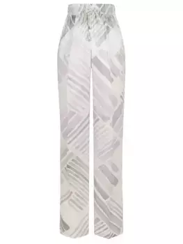 Брюки шелковые