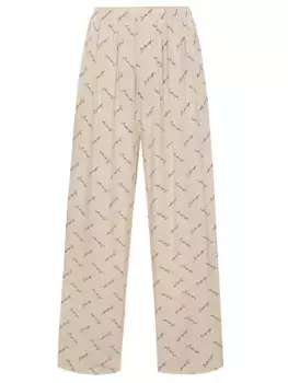 Брюки шелковые