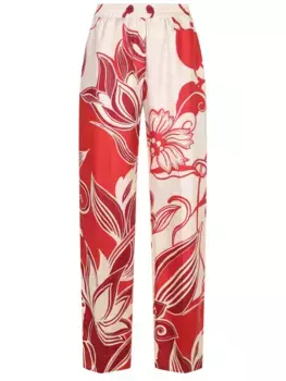 Брюки шелковые