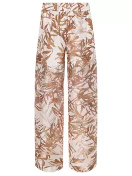 Брюки шелковые