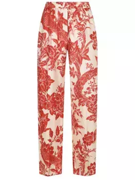 Брюки шелковые