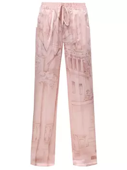 Брюки шелковые