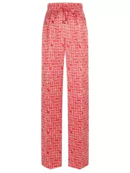 Брюки шелковые