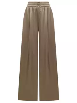 Брюки шелковые