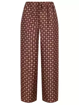 Брюки шелковые