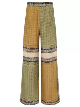 Брюки шелковые