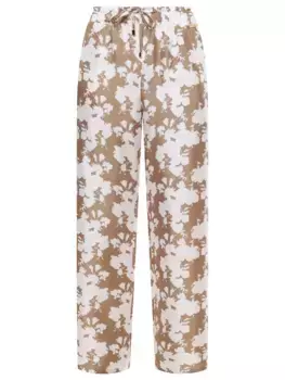 Брюки шелковые