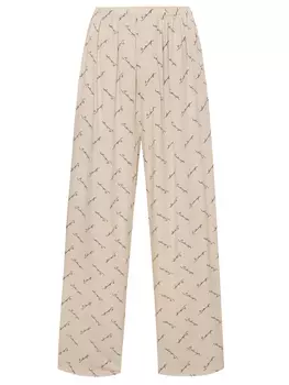 Брюки шелковые BALENCIAGA