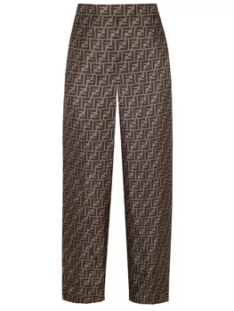 Брюки шелковые FENDI