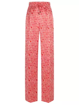 Брюки шелковые KITON