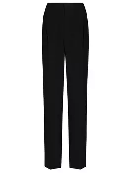 Брюки шелковые SAINT LAURENT