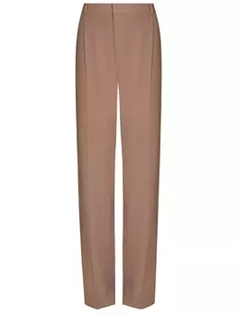 Брюки шелковые SAINT LAURENT