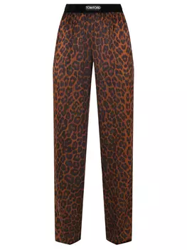 Брюки шелковые