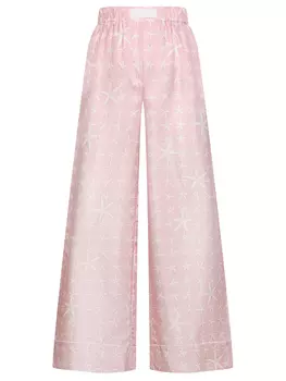 Брюки шелковые VERSACE