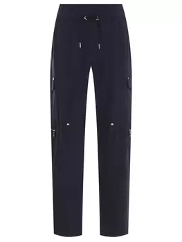 Брюки шелковые VIA DELLE PERLE