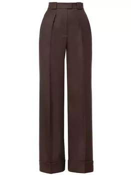 Брюки шерстяные с отворотом IRKE