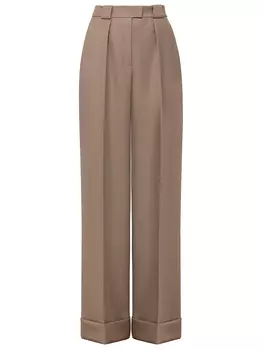 Брюки шерстяные с отворотом IRKE