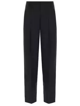 Брюки шерстяные в горох