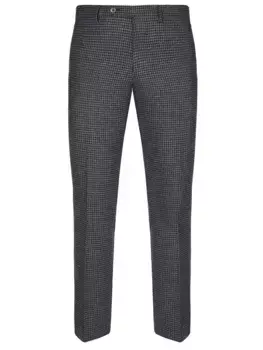 Брюки шерстяные в клетку