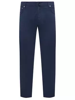 Брюки Slim Fit хлопковые KITON