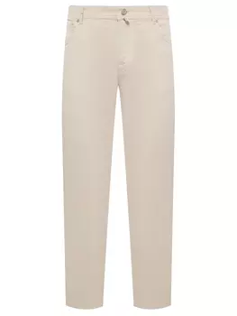 Брюки Slim Fit хлопковые KITON