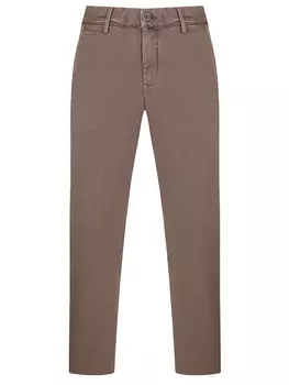 Брюки Slim Fit из модала и хлопка JACOB COHEN