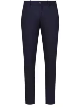 Брюки slim fit из шерсти