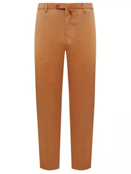 Брюки Slim Fit шерстяные KITON