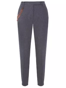 Брюки укороченные хлопковые