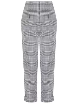 Брюки укороченные в клетку