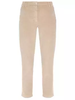 Брюки вельветовые укороченные