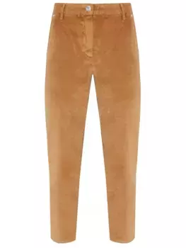 Брюки вельветовые укороченные