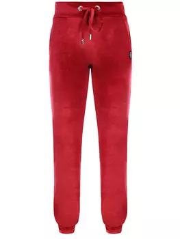 Брюки велюровые со стразами PHILIPP PLEIN