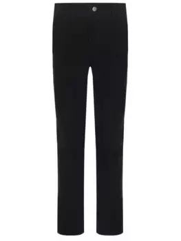 Брюки замшевые