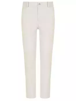 Брюки замшевые