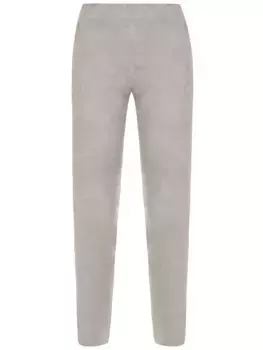 Брюки замшевые