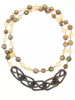 Бусы комбинированные