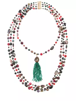 Бусы разноцветные