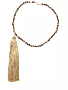 Бусы с кистью