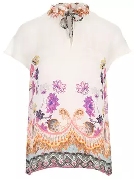 Буза шелковая с принтом ETRO
