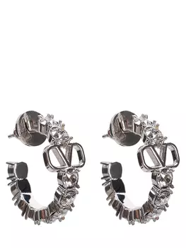Cерьги с логотипом VALENTINO