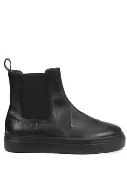 Челси кожаные на байке