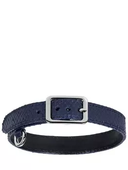 Чокер из кожи питона BOA