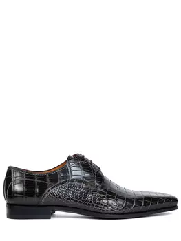 Дерби из кожи крокодила SANTONI