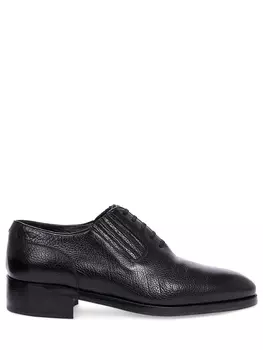 Дерби из кожи ламы