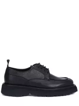 Дерби кожаные на байке